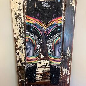 Women’s Electro Threads Like New Unicorn Leggings. Size Small.